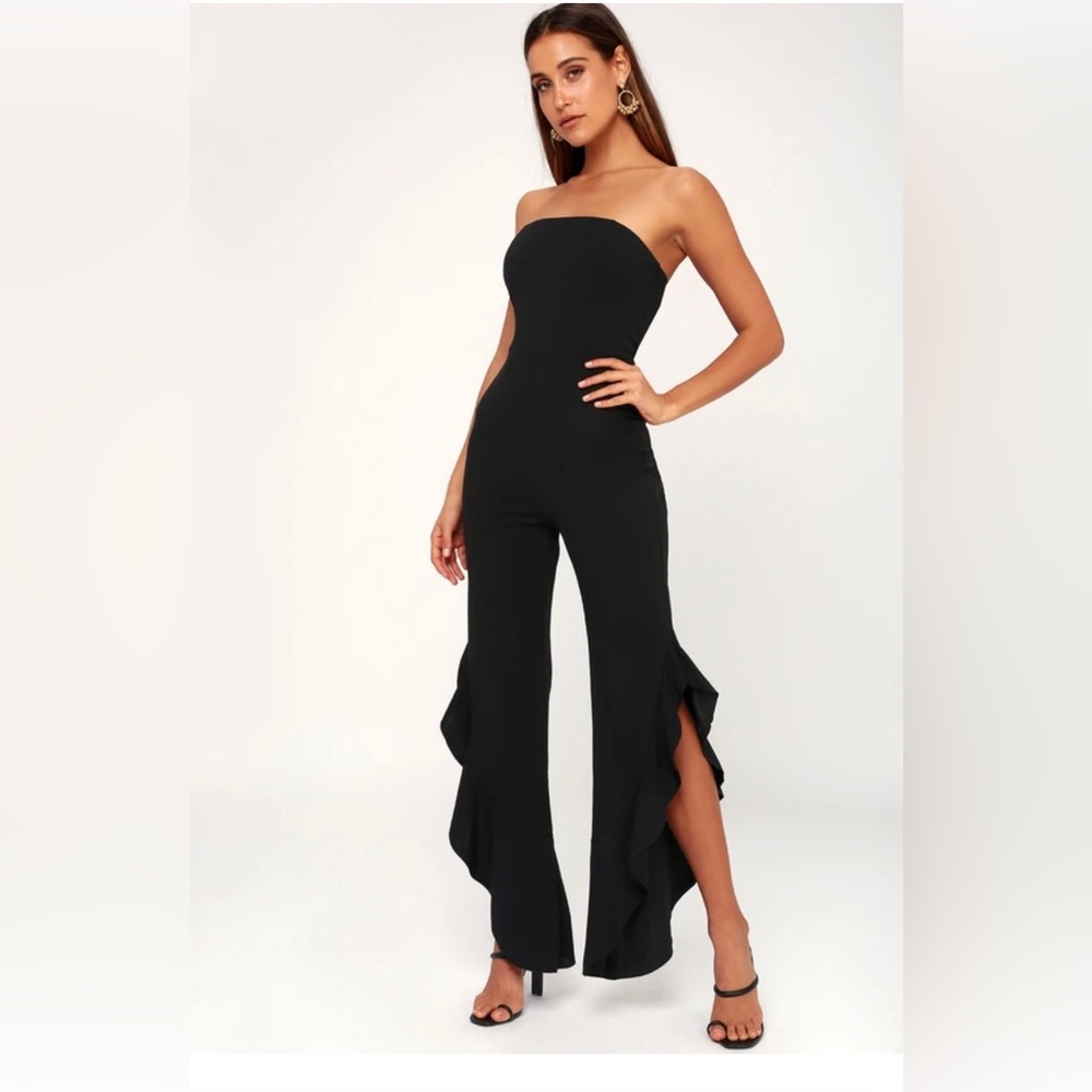 Lulus after hours jumpsuit